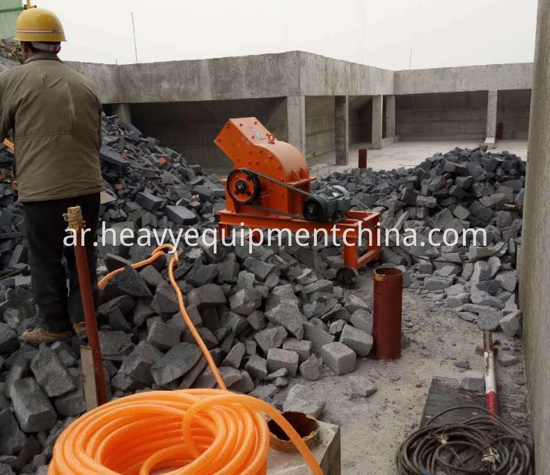 Mobile Glass Crusher